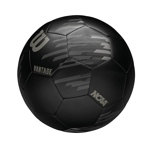 NCAA Vantage Soccer Ball - Size 4, Black