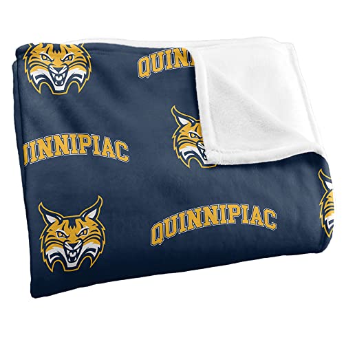 Collegiate Logo Throw Blanket - Silky Touch 50" x 60" - Quinnipiac University