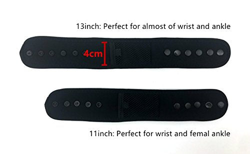 Adjustable Widen Buckle Arm Bracelet Band - 11-13 Inch