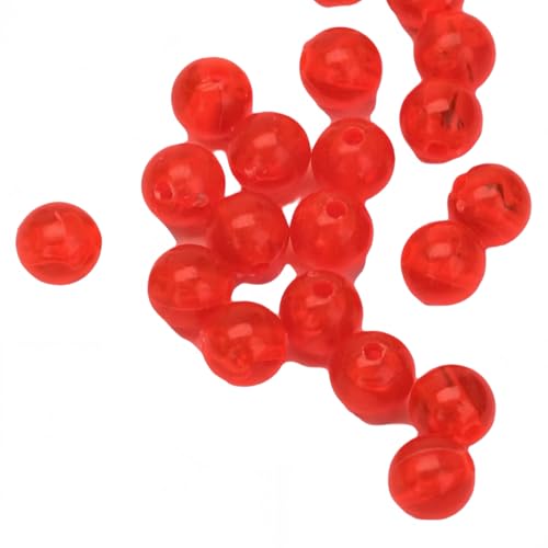 Fishing Bead Kit - 200pcs Red Lure Accessories for Enhanced Angling