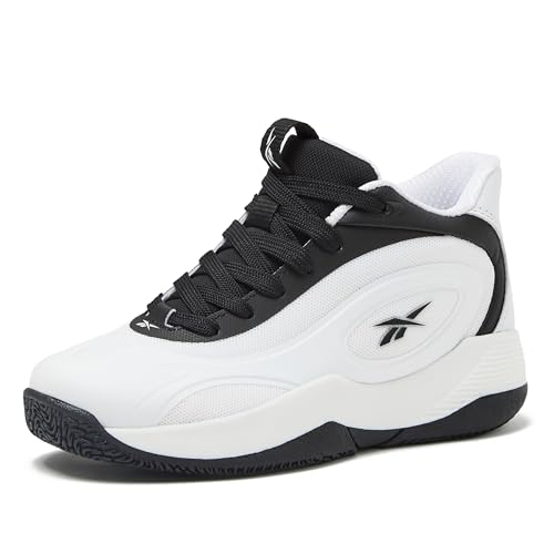 Reebok Open Gym Kids Basketball Shoes Size 7 Big Kid Black White Black