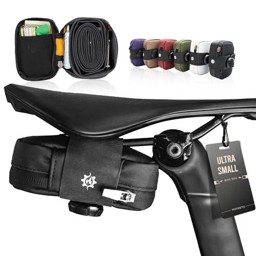 Falcon Magnetic Saddle Bag - Black - Extra Small