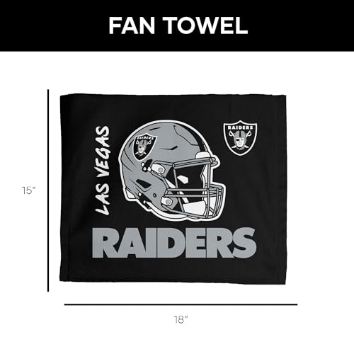 NFL Rally Towel - Las Vegas Raiders, 18 x 15 Inches