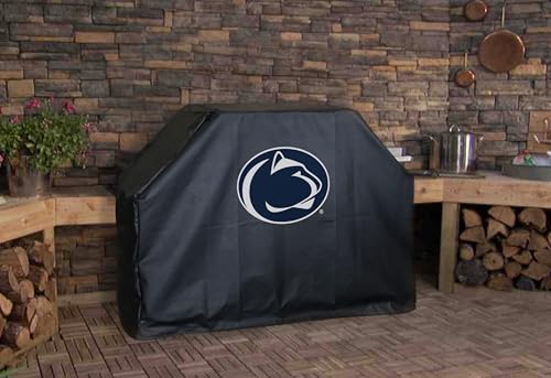 60-Inch Outdoor Grill Cover with UV Resistant Logo - Penn State