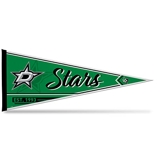 Dallas Stars 12x30in Felt Wall Pennant - Rico Industries Officially Licensed