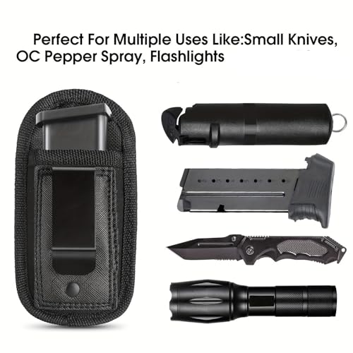 Universal IWB Magazine Holster - 2 Pack, Fits 9mm .40 .45 Pistol Mags