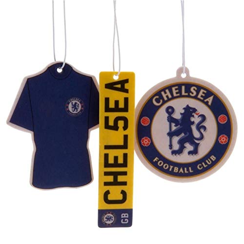 Air Freshener Set - Chelsea F.C. 3 Pack with 3 Designs