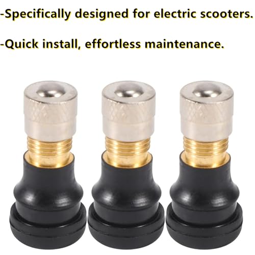 Electric Scooter Vacuum Valve - 10 Pcs for Tubeless Tires