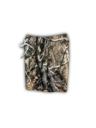 Men's Lightweight Quick-Dry Mesh Running Shorts - Real Tree Print