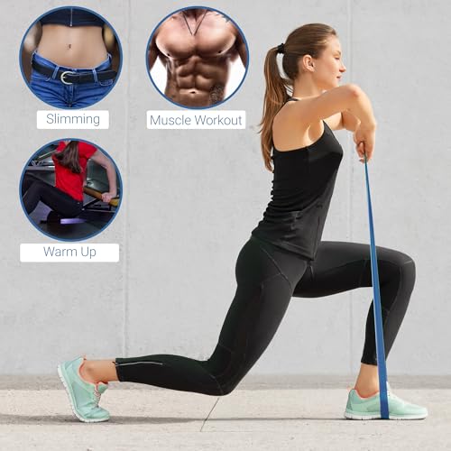 TechStone Resistance Bands Set – 5 Levels Loop Exercise for Men &