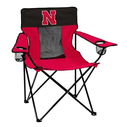 NCAA Unisex Elite Chair - Nebraska Cornhuskers, 275 lbs Capacity