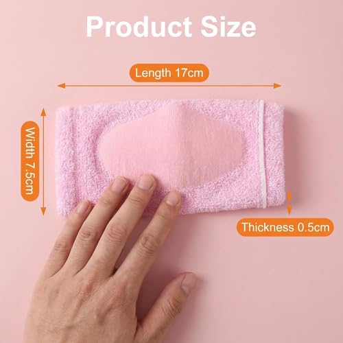 Pink Gel Elbow Sleeves - Breathable Cotton Support Guards