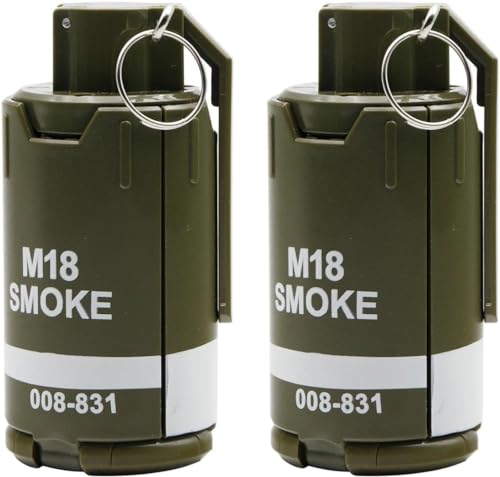 M18 Dummy Grenade Toy - 2PCS Battle Games Prop for Cosplay