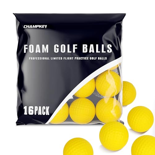 Foam Golf Balls - 16 Pack | Limited Flight Training Balls