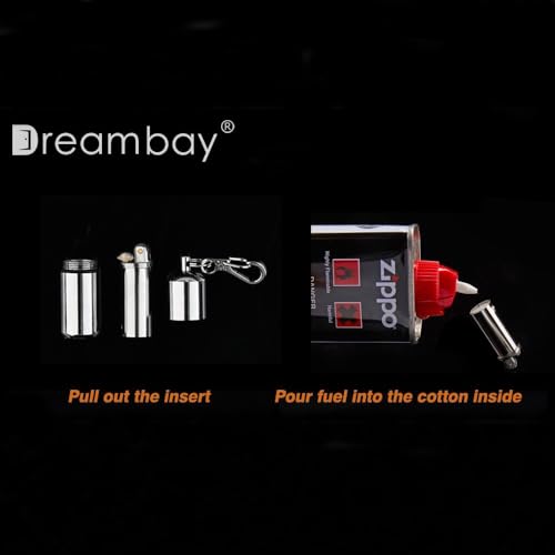 Waterproof Mini Keychain Lighter - 2 Pack for Survival
