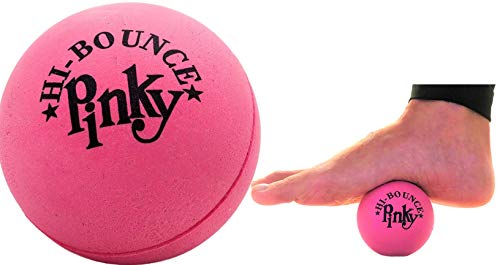 Hi-Bounce Pinky Ball - 1 Pack Rubber Bouncy Ball for Kids & Adults