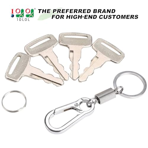 Replacement Ignition Keys for Yamaha Electric Golf Carts - 4 Pack