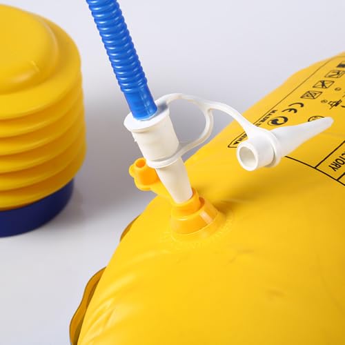 Manual Foot Pump for Yoga Balls & Inflatable Toys - 4 Inch