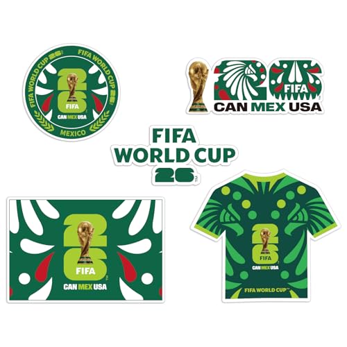 FIFA World Cup 2026 Fridge Magnets Set - Mexico Design