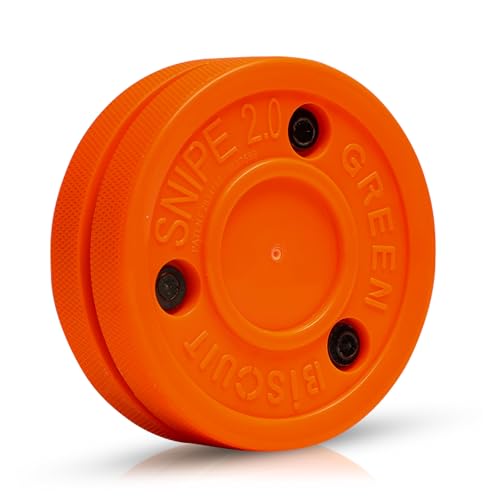 Green Biscuit Hockey Passing and Shooting Puck Combo - Street & Ice Training