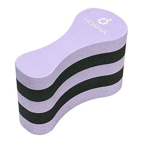 EVA Swimming Pull Buoy Leg Float - Purple & Black Training Aid