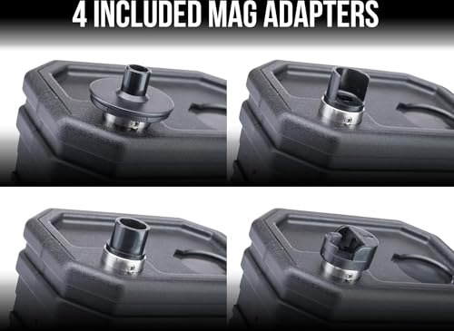 High-Speed Electric BB Loader - 1400rd Capacity - Black