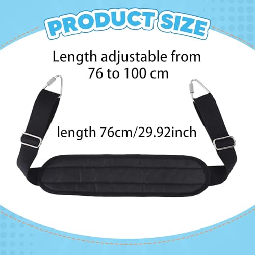 Pilates Foot Strap Accessory for Fitness Reformer - Adjustable