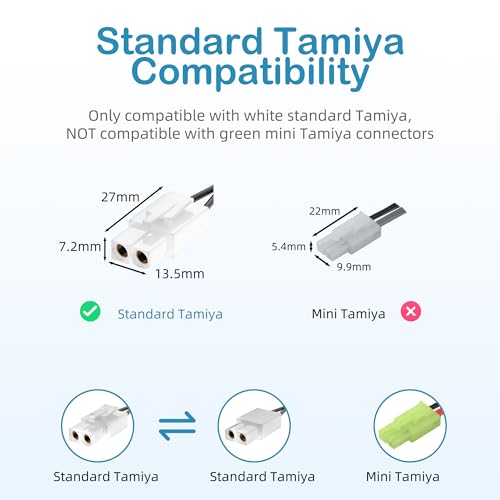 12V NiMH RC Airsoft Battery Charger with Tamiya Connector