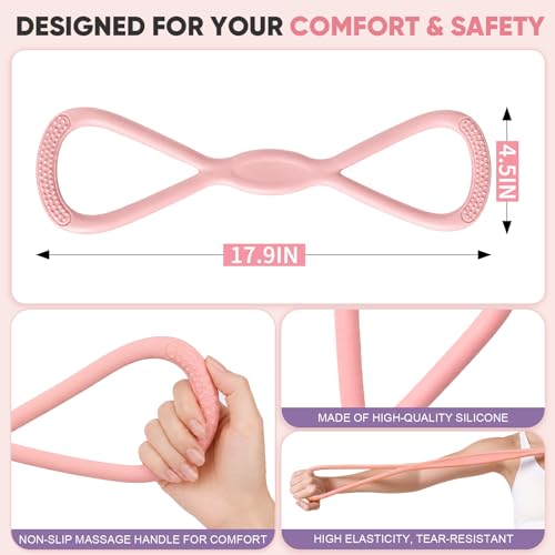 Figure 8 Resistance Band for Home Workout, Stretching & Arm Toning