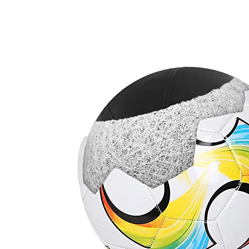 Colorful Size 3 Soccer Ball with Pump - Kids Training Gift