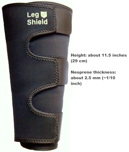 Leg Gaiters for Yard Work & Outdoor Activities – Soft Neoprene Protection