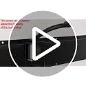Ultrawall Adjustable Wall-Mounted Bike Storage Rack with Swivel Hooks