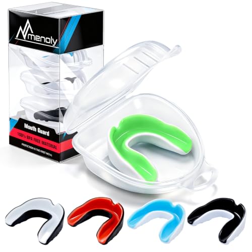 Kids Mouth Guard - BPA Free Sports Mouth Guard with Cases, 5 Pack