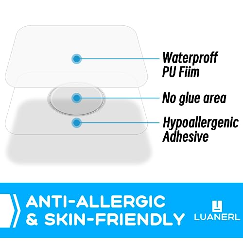 Waterproof Adhesive Patches for Freestyle Libre 2/3 - 50 Pack