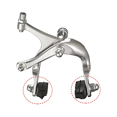 Rubber V-Brake Pads for Mountain and Road Bikes - 2 Pairs