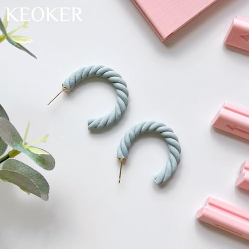 Pink Keoker Polymer Clay Snake Maker Kit - Hoop Roller & Strip Shape Tools