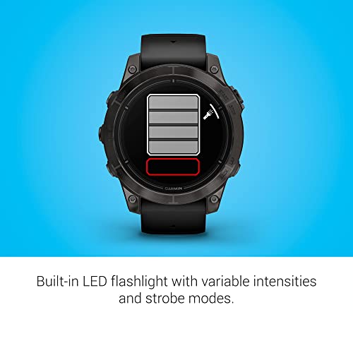 Garmin epix Pro (Gen 2) Sapphire Edition Smartwatch - 47mm Carbon Gray