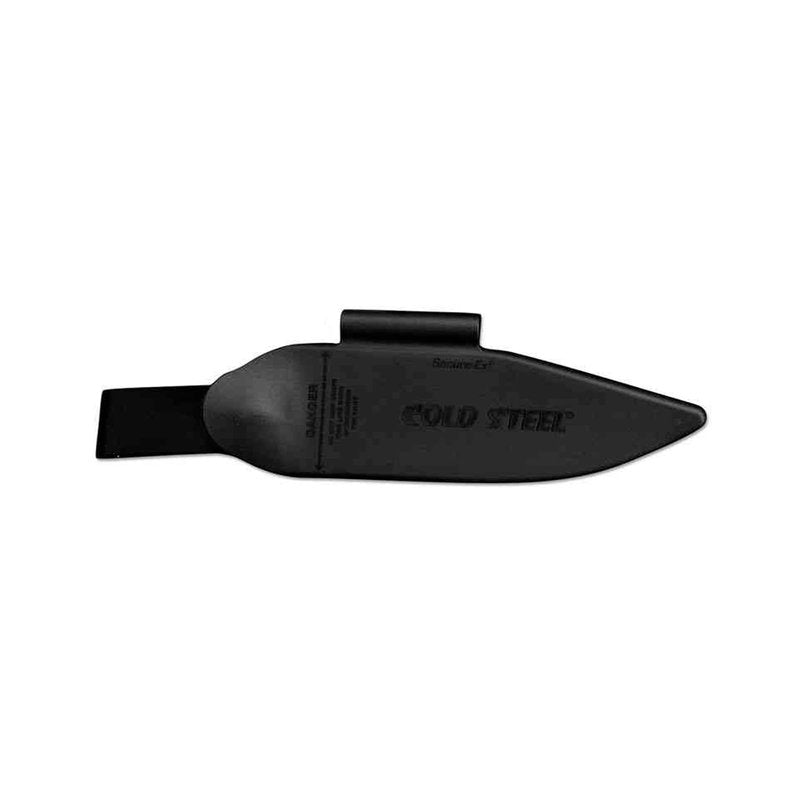 Cold Steel Bowie Blade Bushman Durable Resistant 7" SK-5 High Carbon Fixed Blade Outdoor Survival Hunting Knife, 5.25" Hollow Handle, Secure-Ex Sheath with Ferrocerium Fire Steel