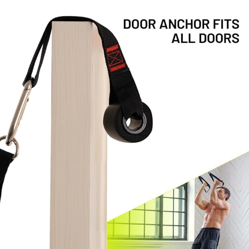 Resistance Band Door Anchor Strap - 2 Pcs with Foam Cushion