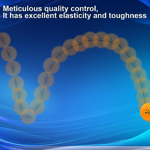 20 Pack 3 Star Table Tennis Balls - Durable ABS for Competition & Recreation