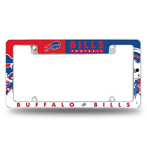 Durable Chrome Automotive License Plate Frame - 12" x 6"