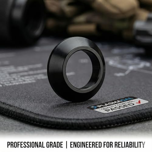5/8 x 24 Crush Washer - Carbon Steel, Black Oxide, 5 Pack