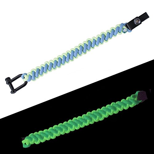 West Coast Paracord Glow in the Dark 550lb Paracord - Green Goblin 25ft