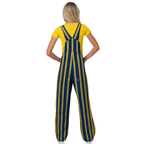 NCAA Women's Bib Overalls with Team Logo - Michigan Wolverines, Medium