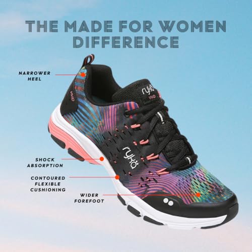 Women's High-Impact Cross-Training Sneakers with Cushioning