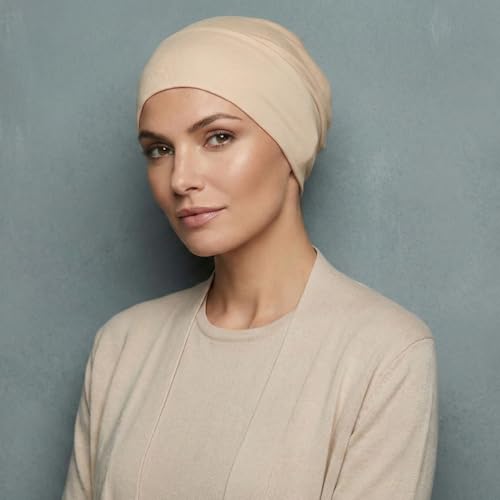 3 Pcs Non-Slip Hijab Undercap - Solid Color Caps for Women