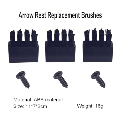 Capture Whisker Biscuit Arrow Rest for Compound & Recurve Bows - Universal Black