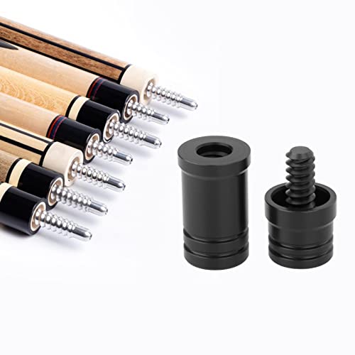 Colaxi 3/8 x 10 Pool Cue Joint Protector Set - Protect Shaft & Joint Threads