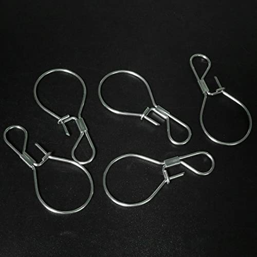 5 Stainless Steel Fishing Lock Snaps - Live Fish Stringer Clips