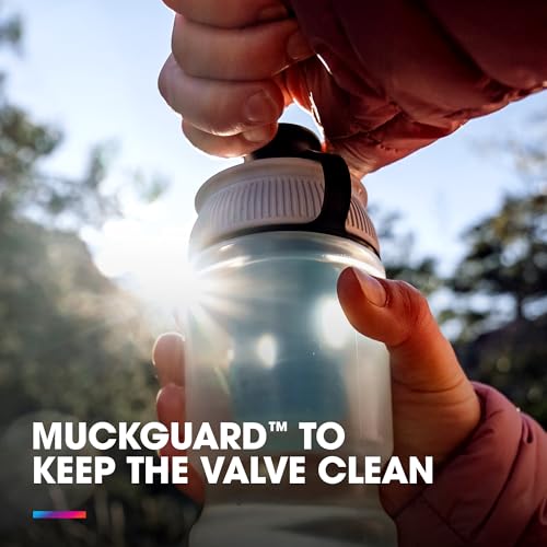 HydraPak Breakaway+ 30oz Water Filter Bottle - Fast Safe Hydration for Outdoors